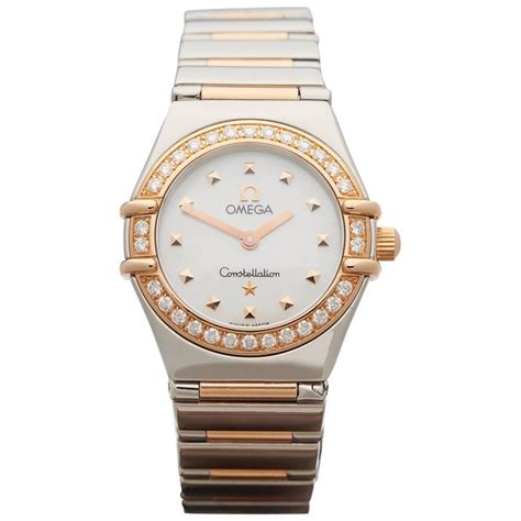 womens omega watches uk|ladies omega constellation diamond bezel.